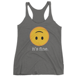 Ladies it's fine Racerback