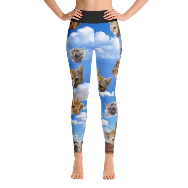 Kitties in the Sky leggings