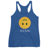 Ladies it's fine Racerback