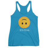 Ladies it's fine Racerback