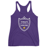 Ladies - World's Okayest Exerciser Racerback Tank