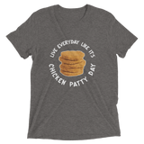 Chicken Patty Life Motto(White Text)