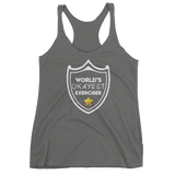 Ladies - World's Okayest Exerciser Racerback Tank