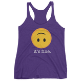 Ladies it's fine Racerback