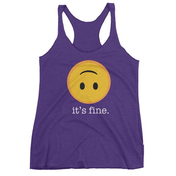 Ladies it's fine Racerback
