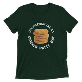 Chicken Patty Life Motto(White Text)