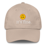 it's fine dad hat