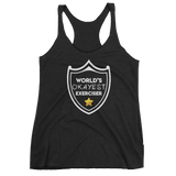 Ladies - World's Okayest Exerciser Racerback Tank