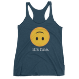 Ladies it's fine Racerback