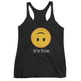 Ladies it's fine Racerback