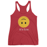 Ladies it's fine Racerback
