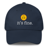 it's fine dad hat