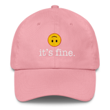 it's fine dad hat