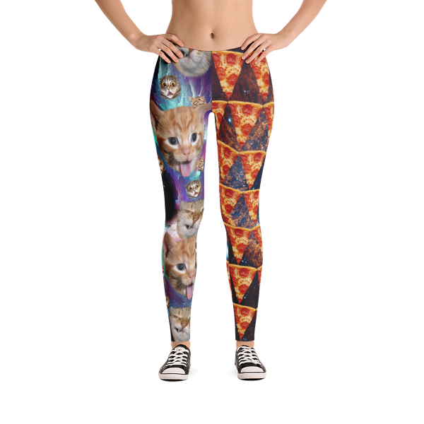 GALACTIC PIZZA-CAT ... leggings